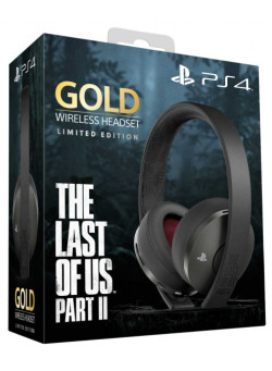 Гарнитура беспроводная Sony Gold Wireless Headset The Last Of Us Part II: Limited Edition PS4/PS3/PS Vita (CUHYA-0080)